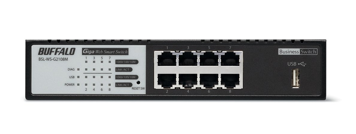 新品未開封】BS-GU2108 法人向け レイヤー2 Giga スイッチ Amazon